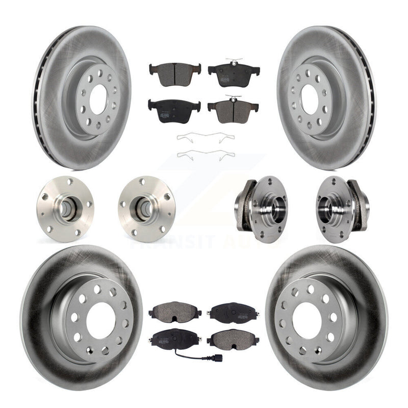 Transit Auto KBB-123629 Wheel Bearing and Hub Assembly for 2015-2018 Audi A3 Sportback e-tron, Audi A3 - Front and Rear product image