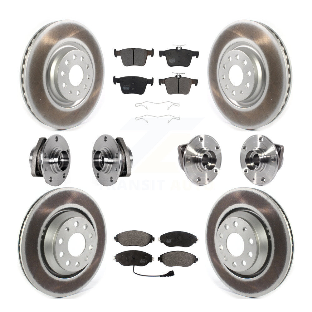 Transit Auto KBB-123633 Wheel Bearing and Hub Assembly for 2015-2020 Audi S3, Volkswagen Golf R - Front and Rear product image