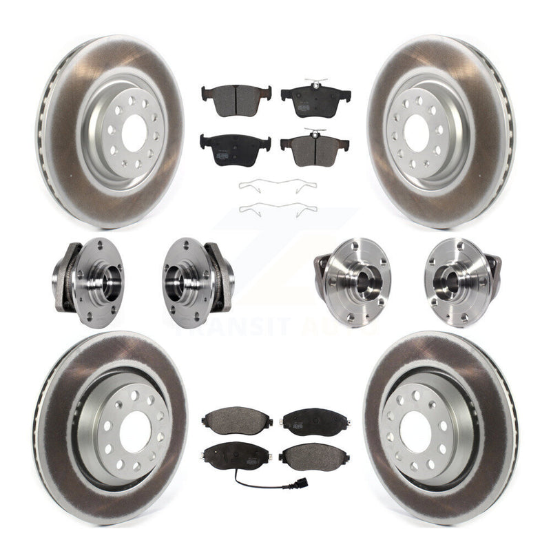 Transit Auto KBB-123633 Wheel Bearing and Hub Assembly for 2015-2020 Audi S3, Volkswagen Golf R - Front and Rear product image