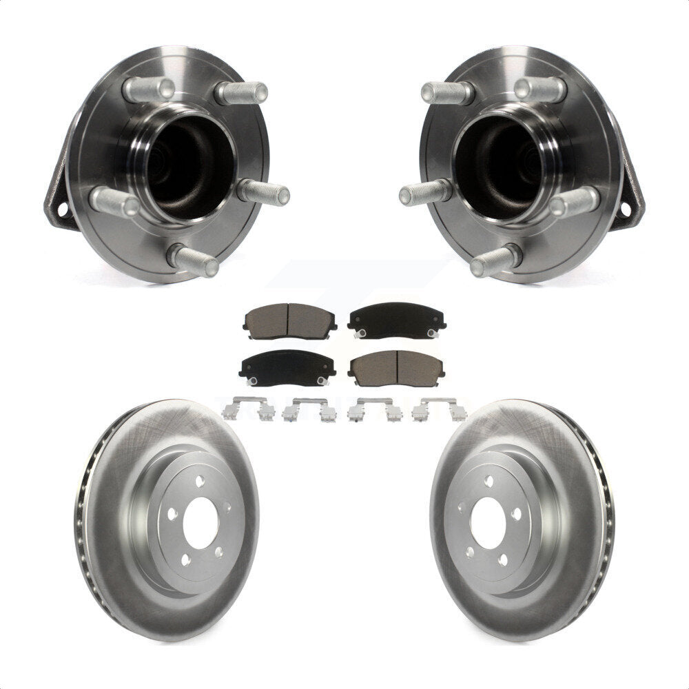 Transit Auto KBB-123647 Wheel Bearing and Hub Assembly for 2015-2018 Dodge Charger - Front product image