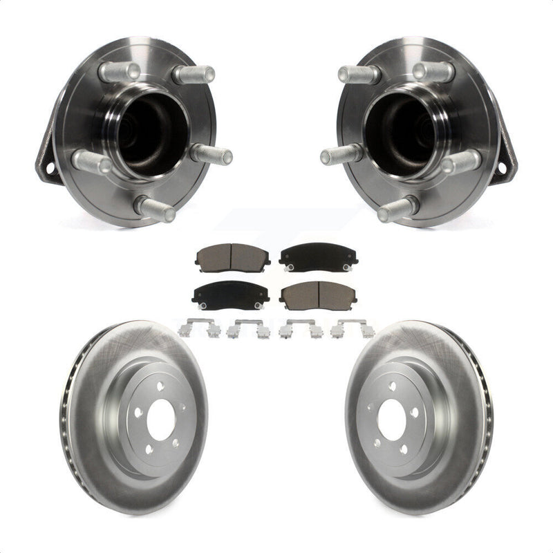 Transit Auto KBB-123647 Wheel Bearing and Hub Assembly for 2015-2018 Dodge Charger - Front product image