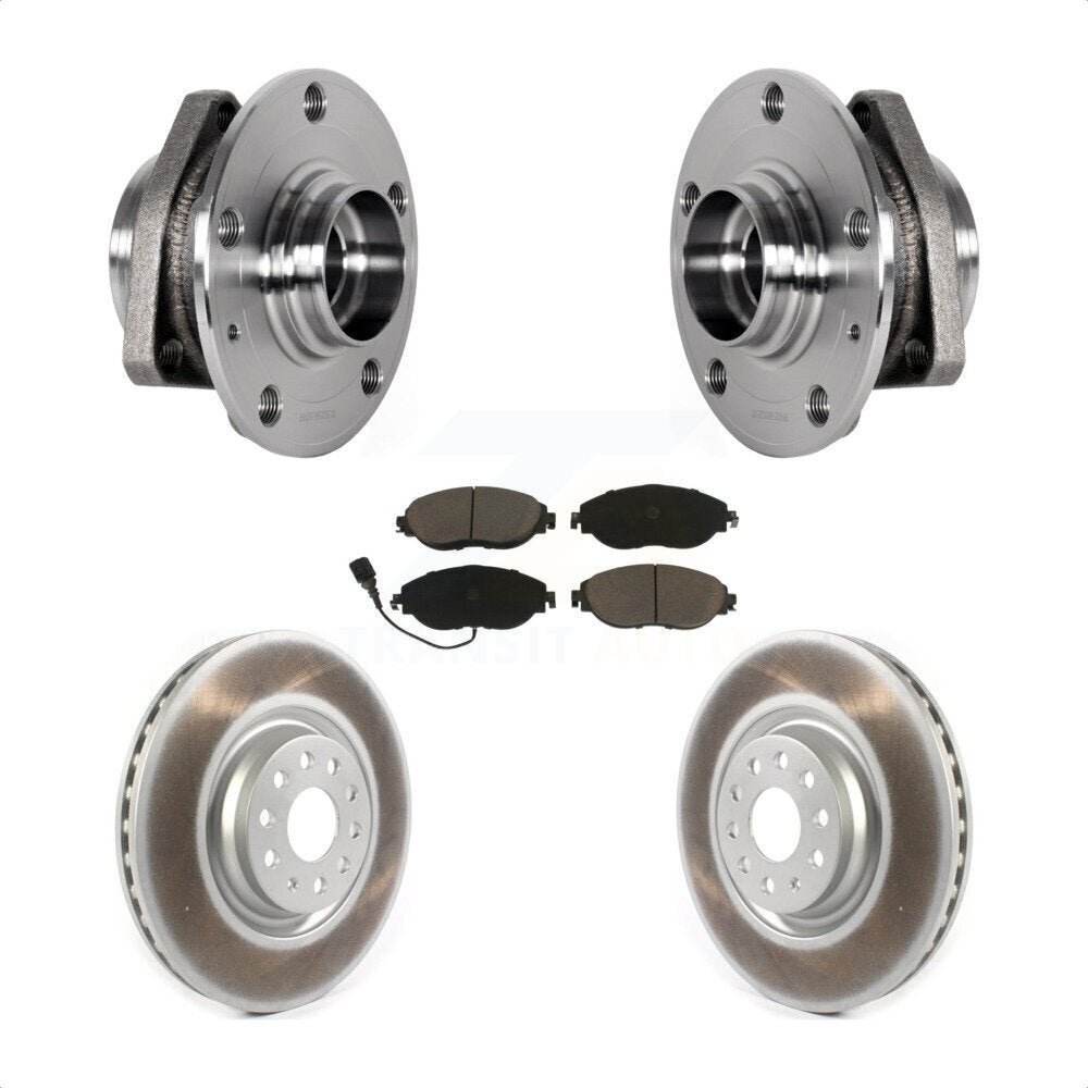 Transit Auto KBB-123648 Wheel Bearing and Hub Assembly for 2015-2020 Audi S3 - Front product image