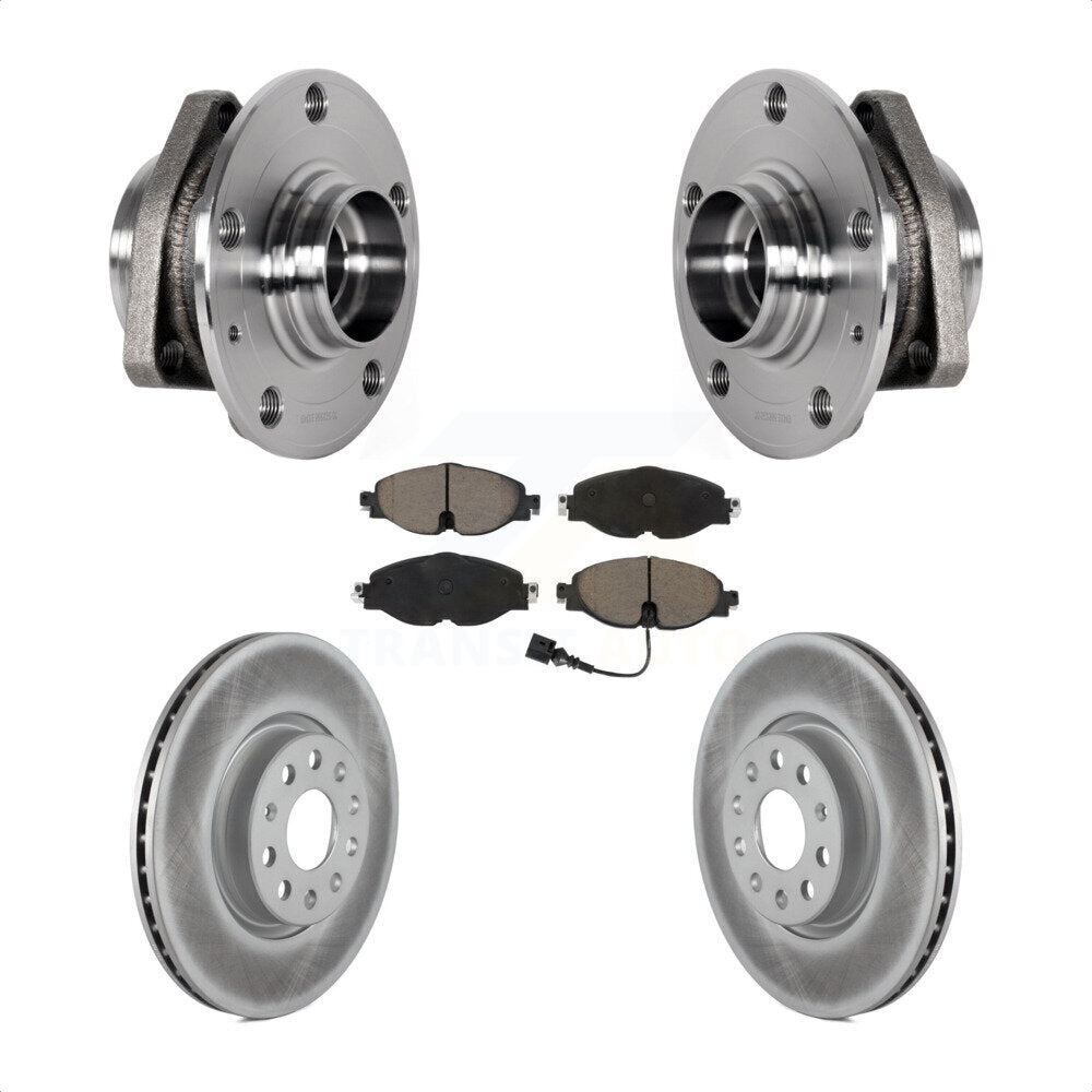 Transit Auto KBB-123649 Wheel Bearing and Hub Assembly for 2015-2018 Audi A3 Sportback e-tron, Audi A3 - Front product image