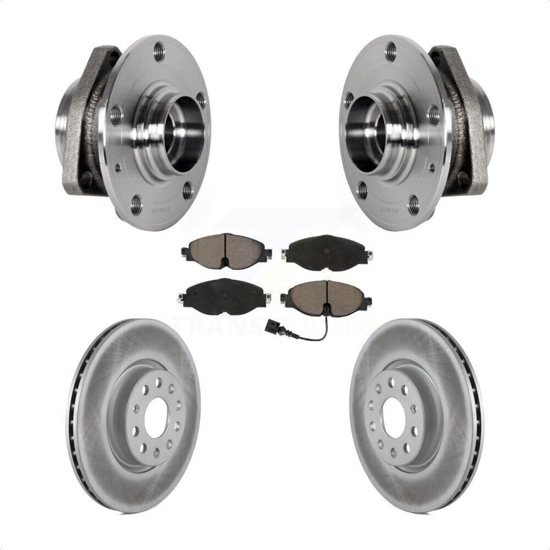 Transit Auto KBB-123649 Wheel Bearing and Hub Assembly for 2015-2018 Audi A3 Sportback e-tron, Audi A3 - Front product image