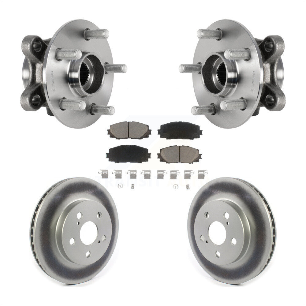 Transit Auto KBB-123657 Wheel Bearing and Hub Assembly for 2016-2022 Toyota Corolla, Toyota Prius AWD-e, Toyota Prius Prime & more - Front product image