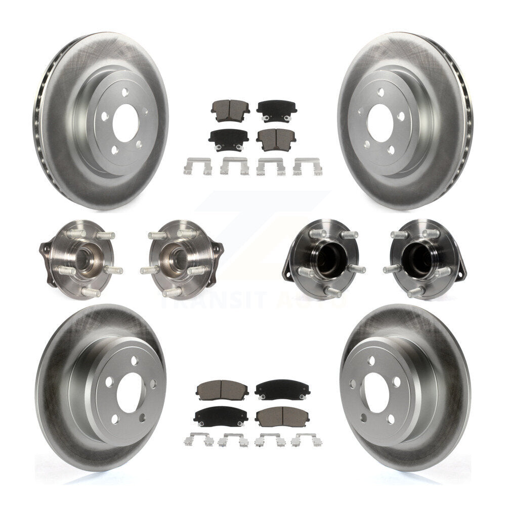 Transit Auto KBB-123674 Wheel Bearing and Hub Assembly for 2015-2018 Dodge Charger - Front and Rear product image
