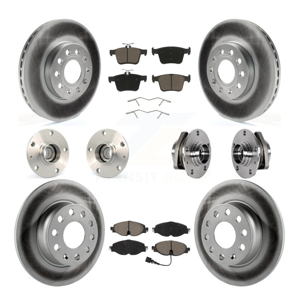 Transit Auto KBB-123681 Wheel Bearing and Hub Assembly for 2016 Audi A3 - Front and Rear product image