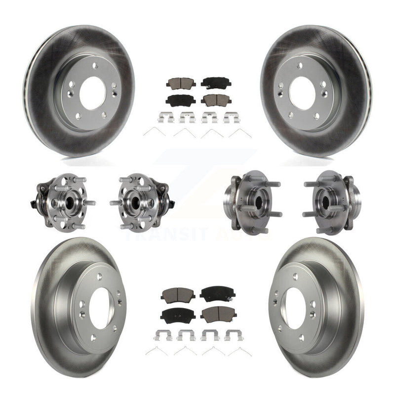 Transit Auto KBB-123684 Wheel Bearing and Hub Assembly for 2017-2020 Hyundai Elantra - Front and Rear product image