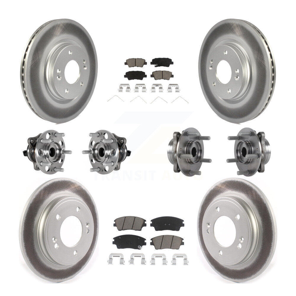 Transit Auto KBB-123685 Wheel Bearing and Hub Assembly for 2017-2020 Hyundai Elantra - Front and Rear product image