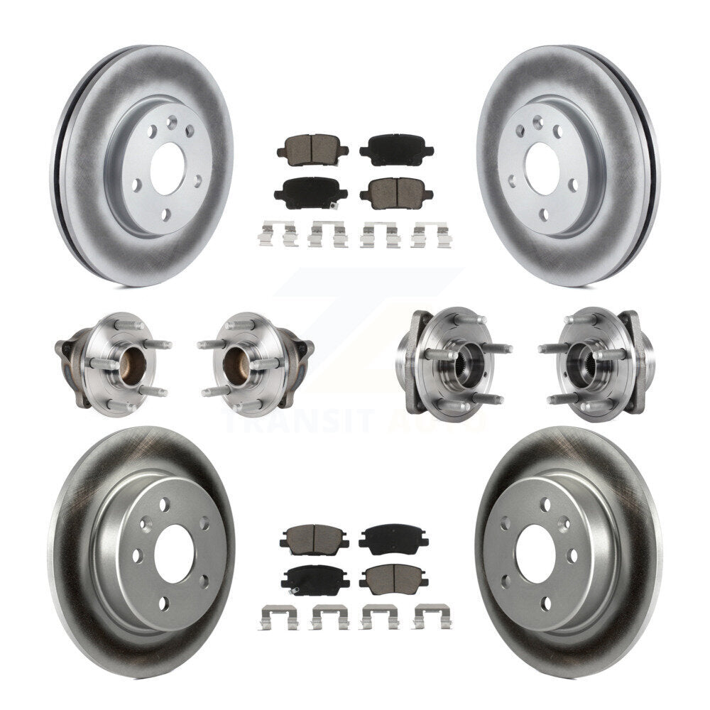 Transit Auto KBB-123686 Wheel Bearing and Hub Assembly for 2016-2019 Chevrolet Bolt EV, Chevrolet Cruze, Chevrolet Volt - Front and Rear product image