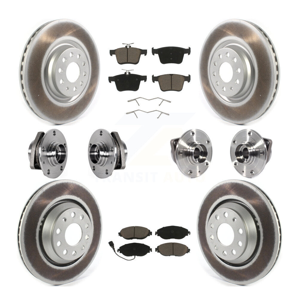 Transit Auto KBB-123695 Wheel Bearing and Hub Assembly for 2015-2020 Audi S3, Volkswagen Golf R - Front and Rear product image