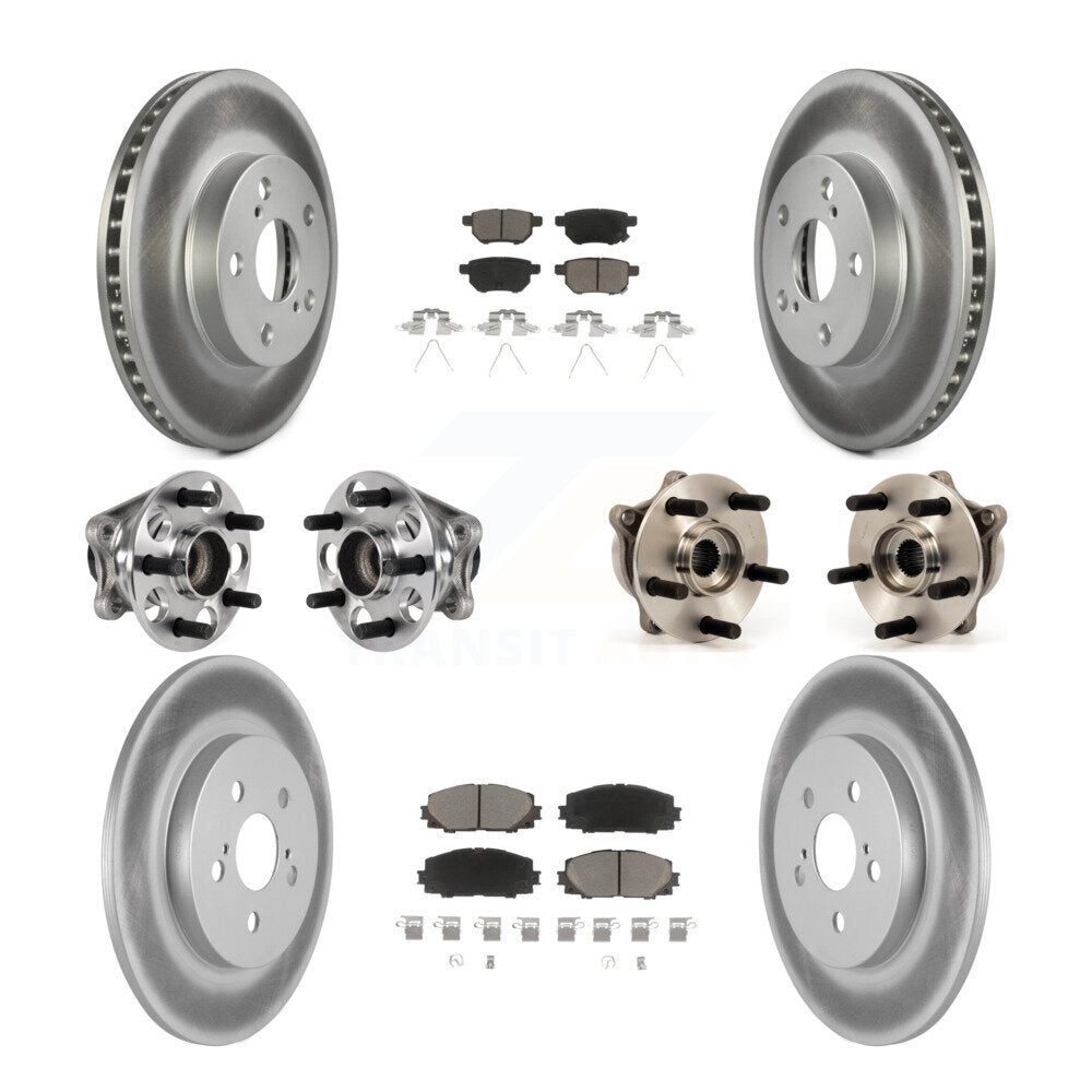 Transit Auto KBB-123699 Wheel Bearing and Hub Assembly for 2011-2017 Lexus CT200h - Front and Rear product image