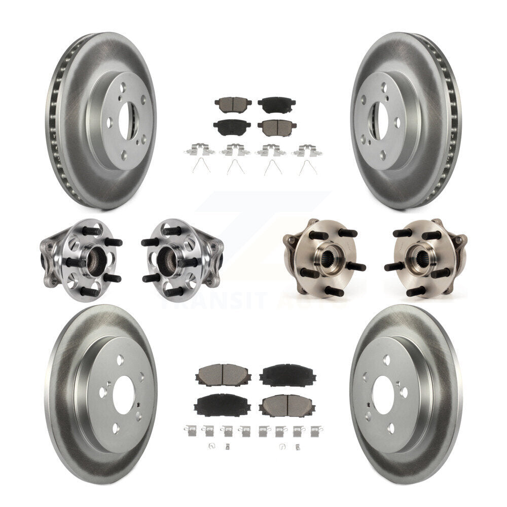 Transit Auto KBB-123700 Wheel Bearing and Hub Assembly for 2011-2013 Lexus CT200h - Front and Rear product image