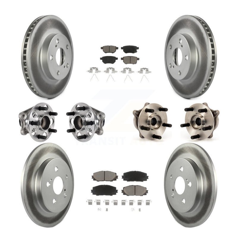 Transit Auto KBB-123700 Wheel Bearing and Hub Assembly for 2011-2013 Lexus CT200h - Front and Rear product image