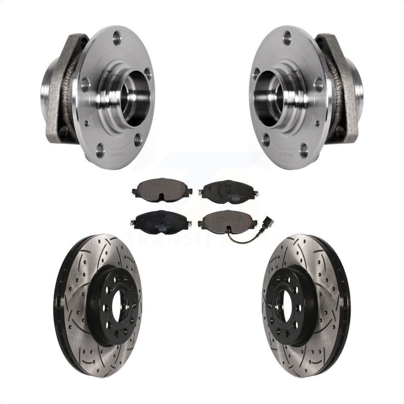 Transit Auto KBB-123712 Wheel Bearing and Hub Assembly for 2016 Audi A3 - Front product image