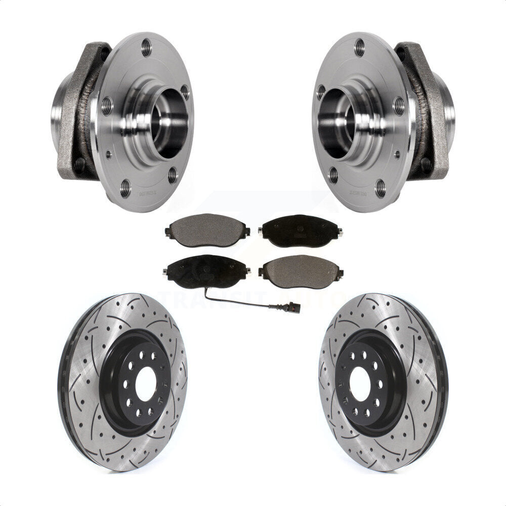Transit Auto KBB-123714 Wheel Bearing and Hub Assembly for 2015-2020 Audi S3 - Front product image