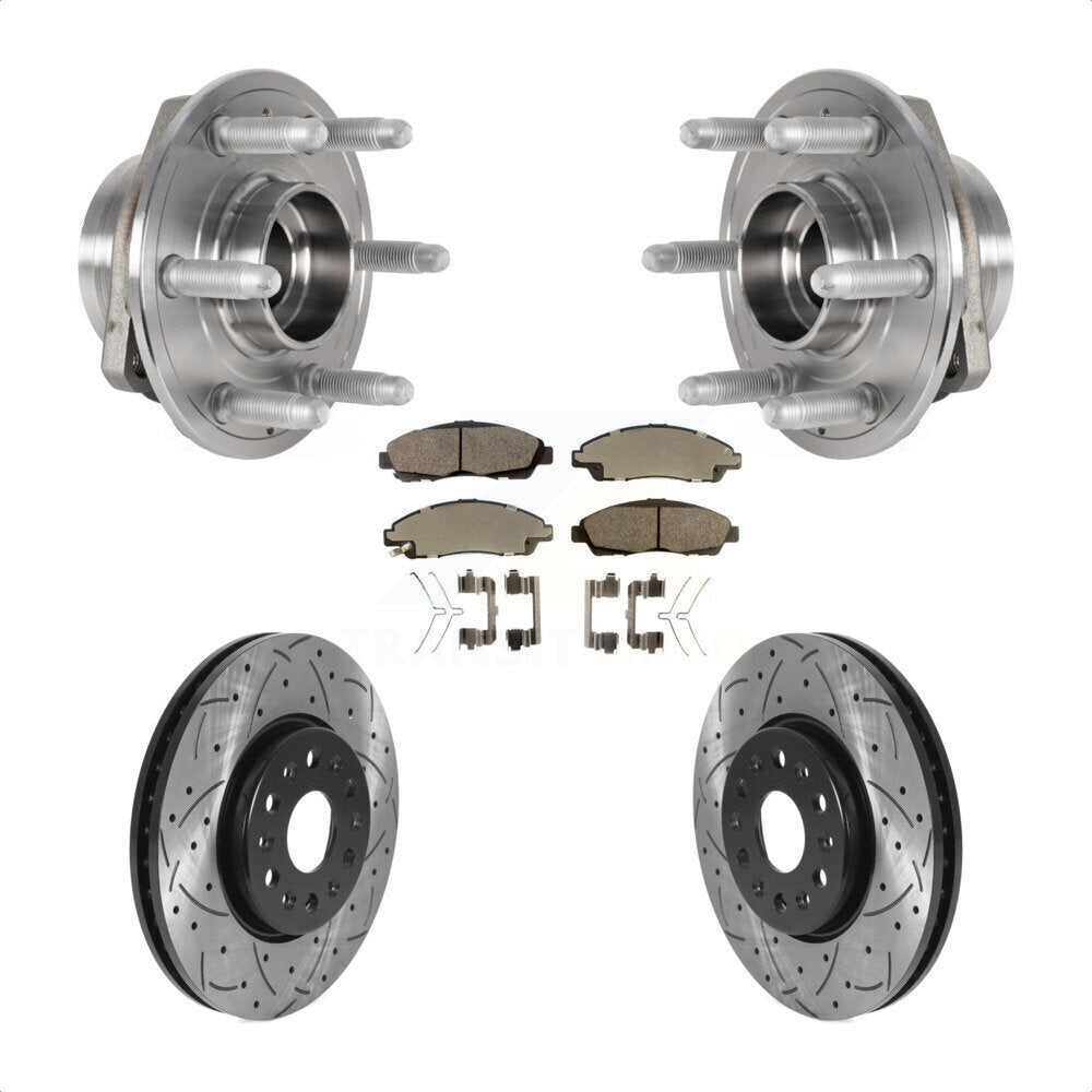 Transit Auto KBB-123716 Wheel Bearing and Hub Assembly for 2017-2020 Chevrolet Traverse, Chevrolet Blazer, Buick Enclave & more - Front product image
