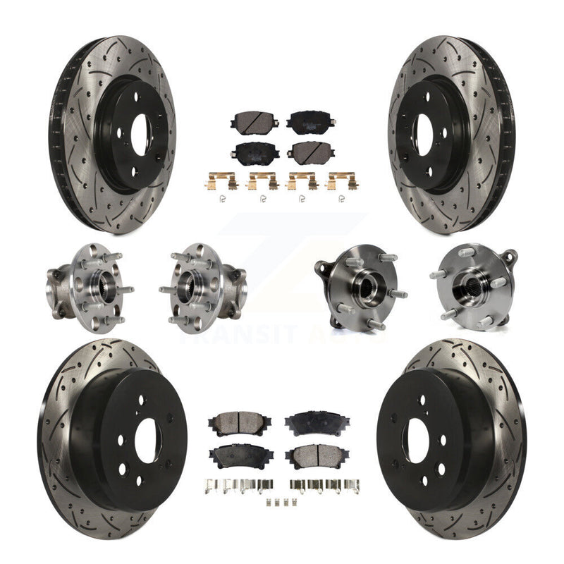 Transit Auto KBB-123724 Wheel Bearing and Hub Assembly for 2014-2015 Lexus IS250 - Front and Rear product image