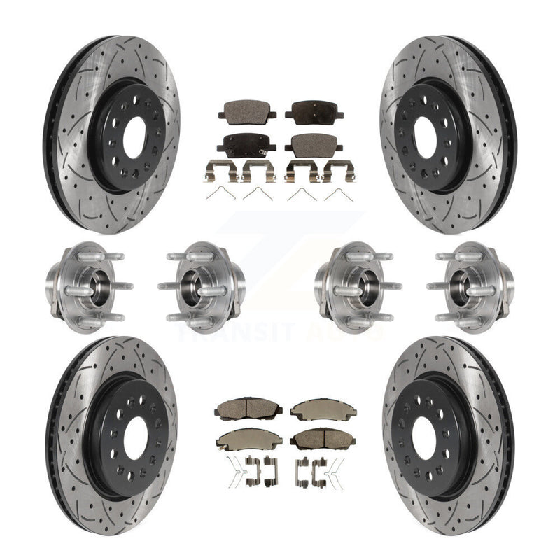 Transit Auto KBB-123725 Wheel Bearing and Hub Assembly for 2017-2020 Chevrolet Traverse, Chevrolet Blazer, Buick Enclave & more - Front and Rear product image