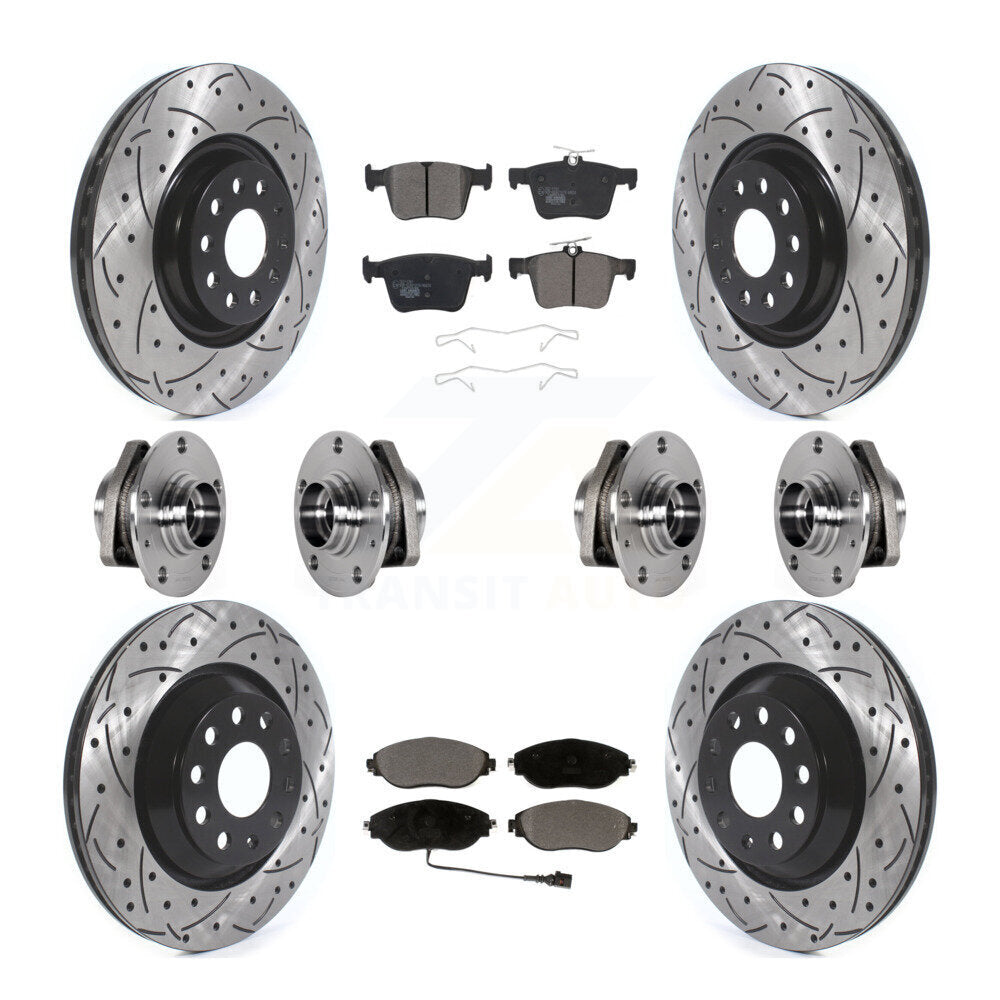 Transit Auto KBB-123727 Wheel Bearing and Hub Assembly for 2015-2020 Audi S3 - Front and Rear product image