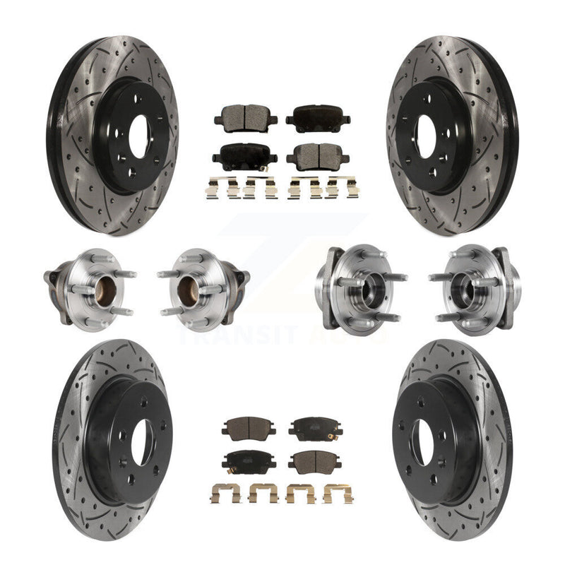 Transit Auto KBB-123729 Wheel Bearing and Hub Assembly for 2016-2019 Chevrolet Bolt EV, Chevrolet Cruze, Chevrolet Volt - Front and Rear product image