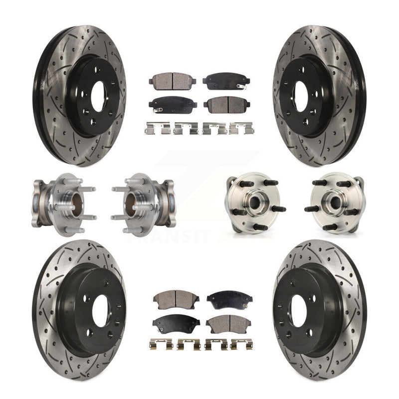 Transit Auto KBB-123730 Wheel Bearing and Hub Assembly for 2014-2016 Chevrolet Cruze Limited, Chevrolet Cruze - Front and Rear product image