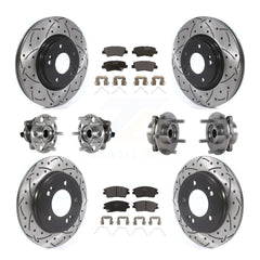 Transit Auto KBB-123744 Wheel Bearing and Hub Assembly for 2017-2020 Hyundai Elantra - Front and Rear product image