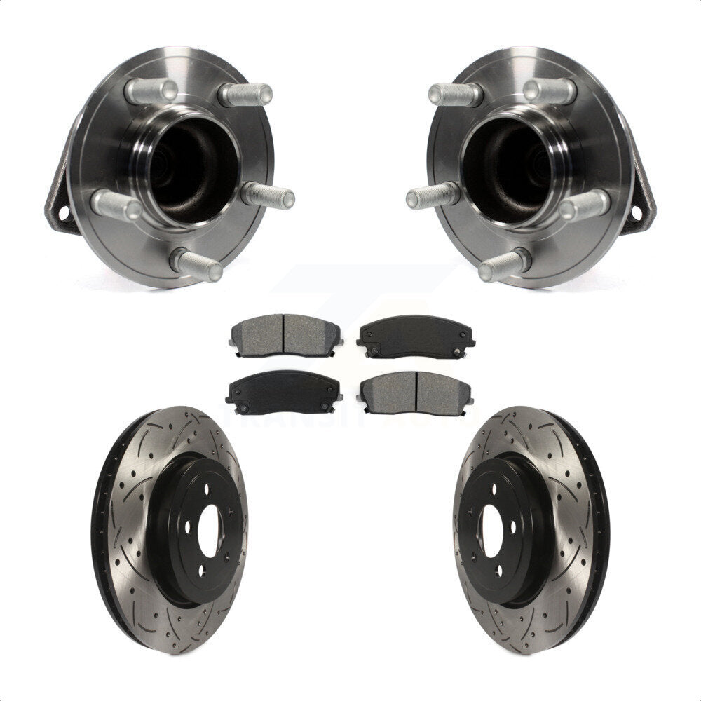 Transit Auto KBB-123751 Wheel Bearing and Hub Assembly for 2015-2018 Dodge Charger - Front product image