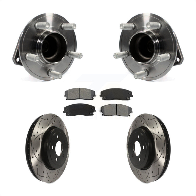 Transit Auto KBB-123751 Wheel Bearing and Hub Assembly for 2015-2018 Dodge Charger - Front product image