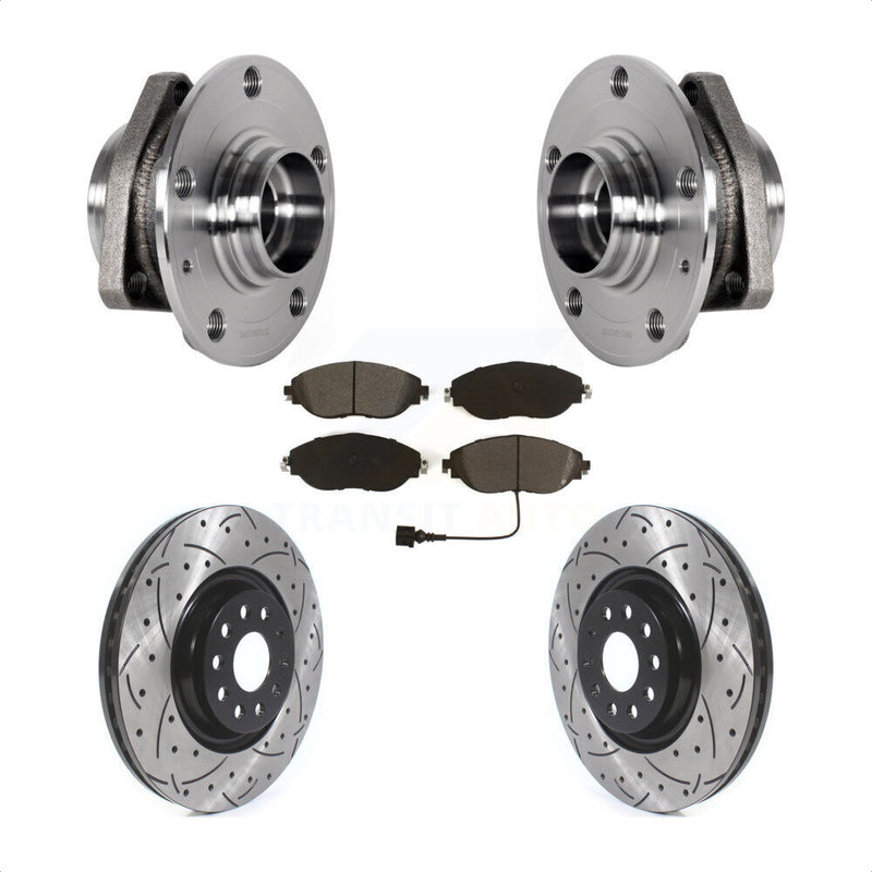 Transit Auto KBB-123753 Wheel Bearing and Hub Assembly for 2015-2020 Audi S3 - Front product image