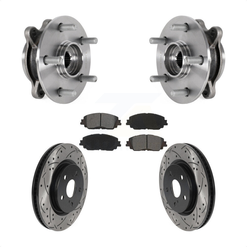 Transit Auto KBB-123754 Wheel Bearing and Hub Assembly for 2018-2024 Toyota Camry, Lexus ES250, Toyota Avalon - Front product image