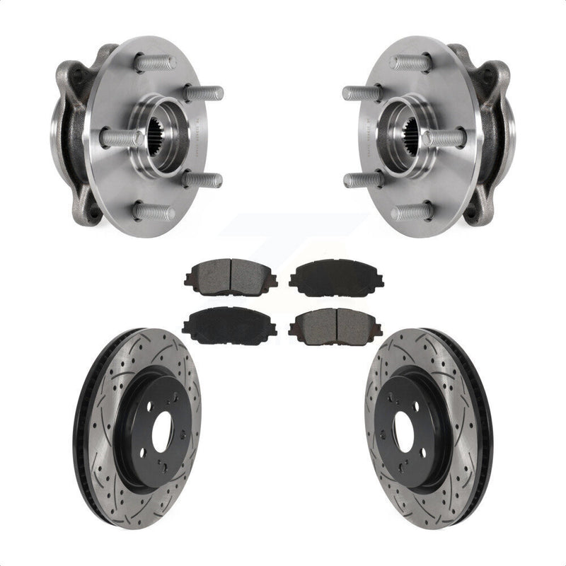 Transit Auto KBB-123754 Wheel Bearing and Hub Assembly for 2018-2024 Toyota Camry, Lexus ES250, Toyota Avalon - Front product image