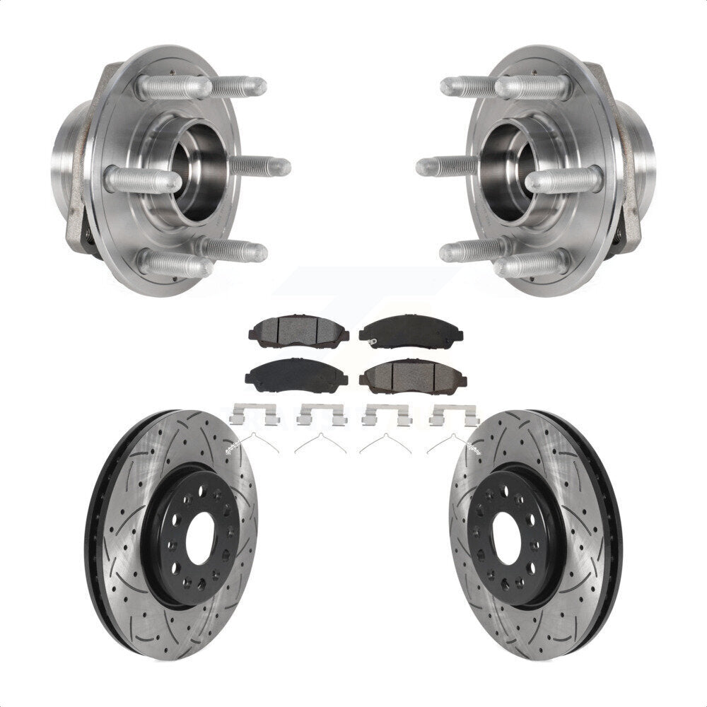 Transit Auto KBB-123755 Wheel Bearing and Hub Assembly for 2017-2020 Chevrolet Traverse, Chevrolet Blazer, Buick Enclave & more - Front product image