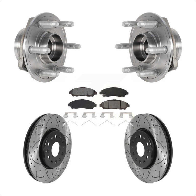 Transit Auto KBB-123755 Wheel Bearing and Hub Assembly for 2017-2020 Chevrolet Traverse, Chevrolet Blazer, Buick Enclave & more - Front product image