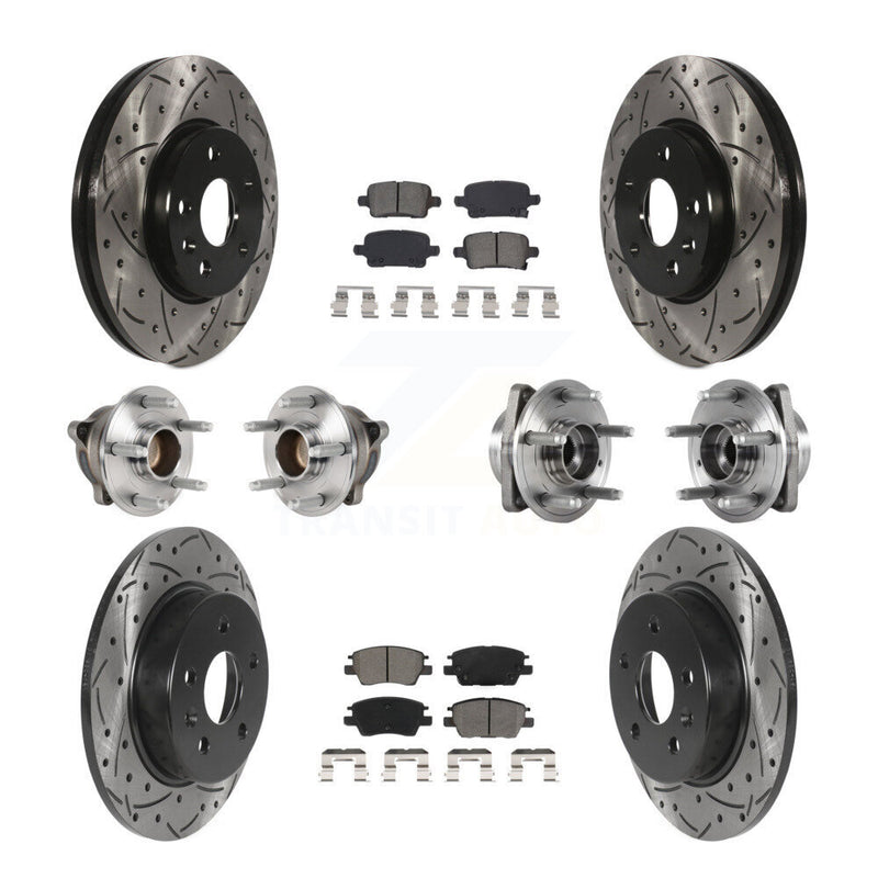 Transit Auto KBB-123759 Wheel Bearing and Hub Assembly for 2016-2019 Chevrolet Bolt EV, Chevrolet Cruze, Chevrolet Volt - Front and Rear product image