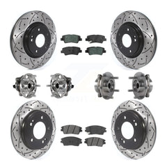 Transit Auto KBB-123762 Wheel Bearing and Hub Assembly for 2017-2020 Hyundai Elantra - Front and Rear product image