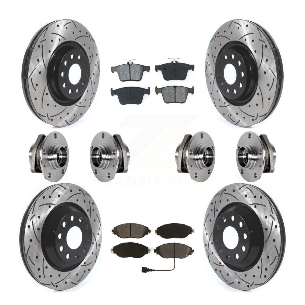 Transit Auto KBB-123766 Wheel Bearing and Hub Assembly for 2015-2020 Audi S3 - Front and Rear product image