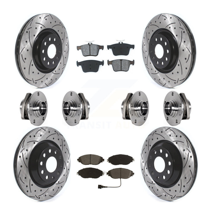 Transit Auto KBB-123766 Wheel Bearing and Hub Assembly for 2015-2020 Audi S3 - Front and Rear product image