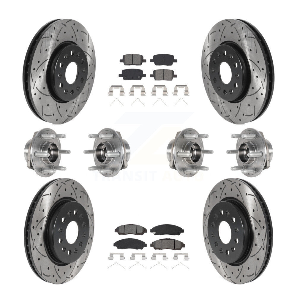 Transit Auto KBB-123770 Wheel Bearing and Hub Assembly for 2017-2020 Chevrolet Traverse, Chevrolet Blazer, Buick Enclave & more - Front and Rear product image