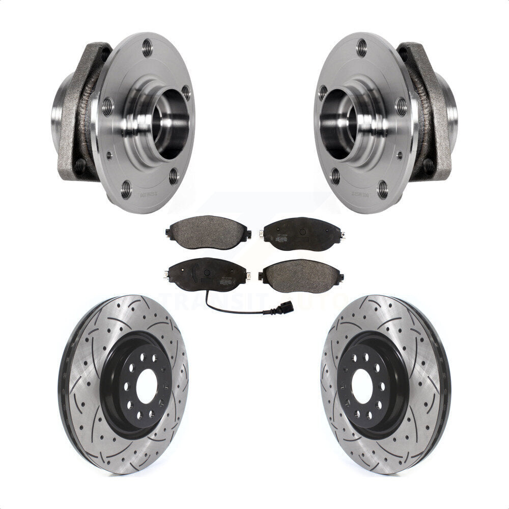 Transit Auto KBB-123785 Wheel Bearing and Hub Assembly for 2015-2020 Audi S3 - Front product image