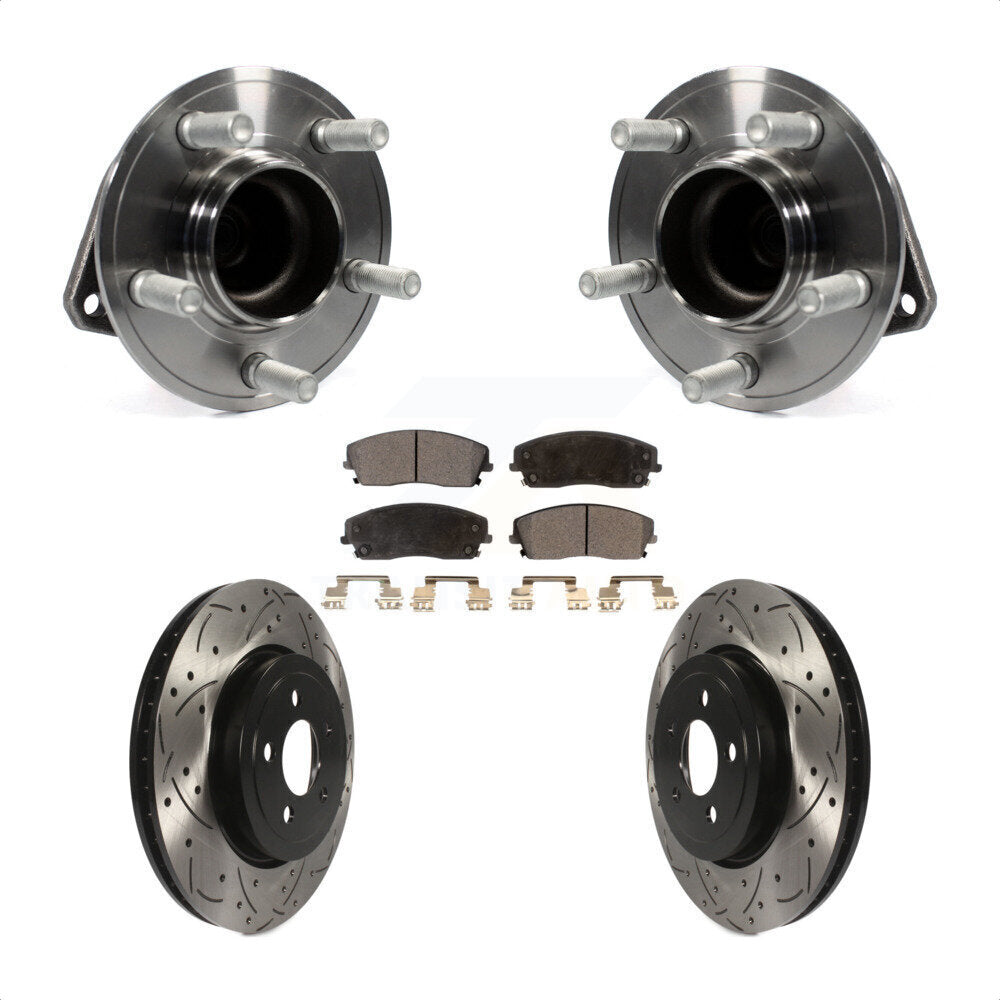 Transit Auto KBB-123786 Wheel Bearing and Hub Assembly for 2015-2018 Dodge Charger - Front product image