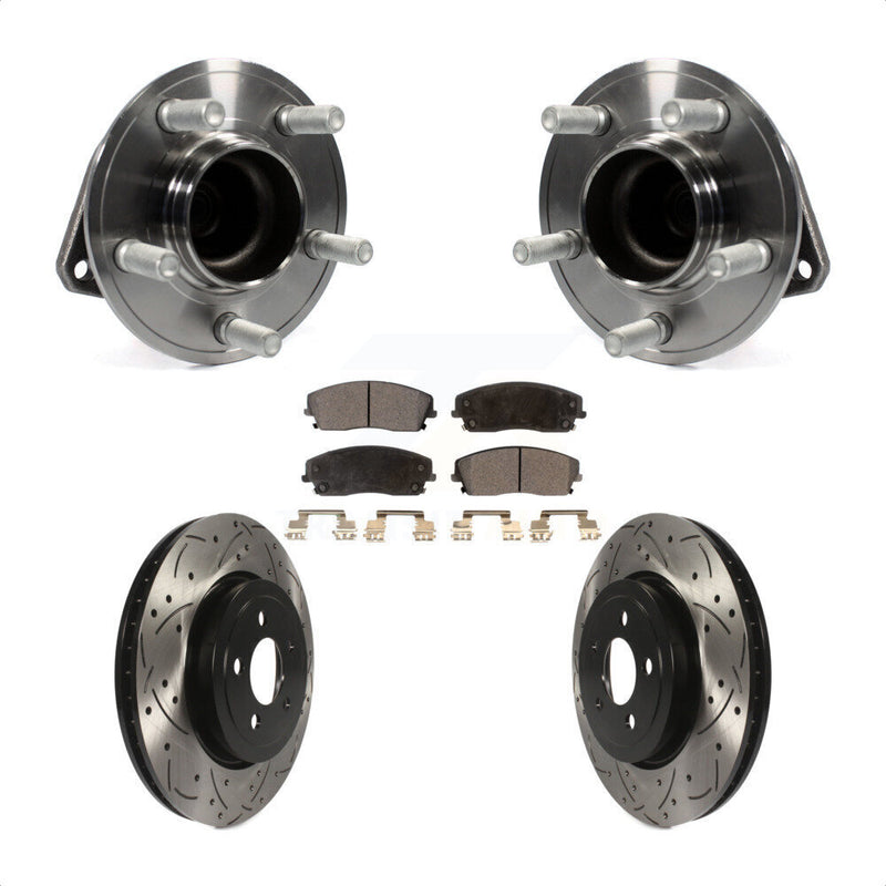 Transit Auto KBB-123786 Wheel Bearing and Hub Assembly for 2015-2018 Dodge Charger - Front product image