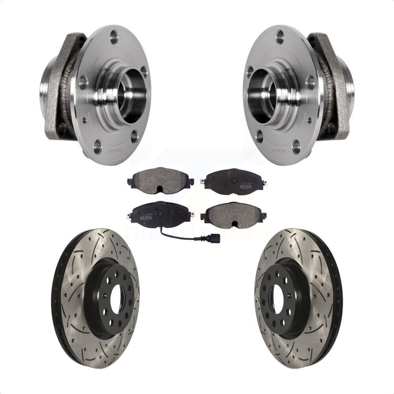 Transit Auto KBB-123788 Wheel Bearing and Hub Assembly for 2015-2018 Audi A3 Sportback e-tron, Audi A3 - Front product image
