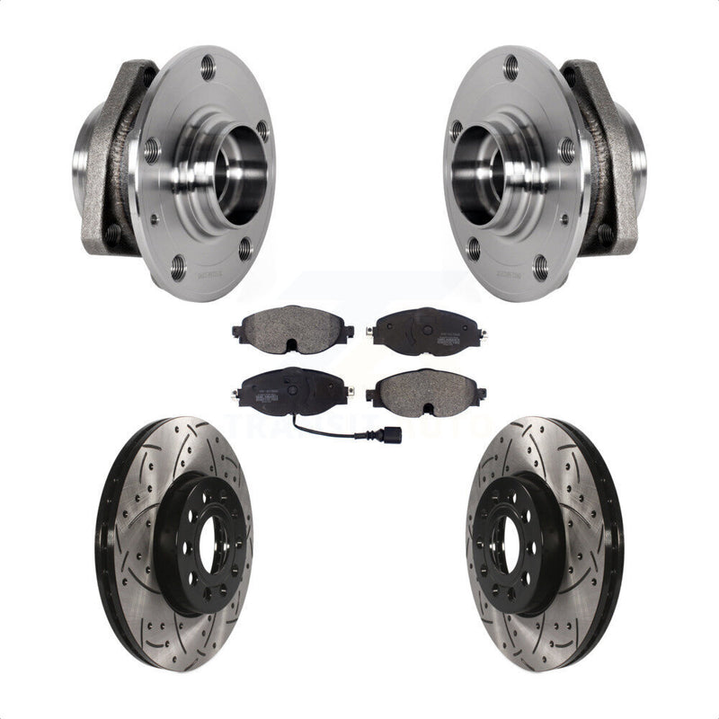 Transit Auto KBB-123789 Wheel Bearing and Hub Assembly for 2016 Audi A3 - Front product image