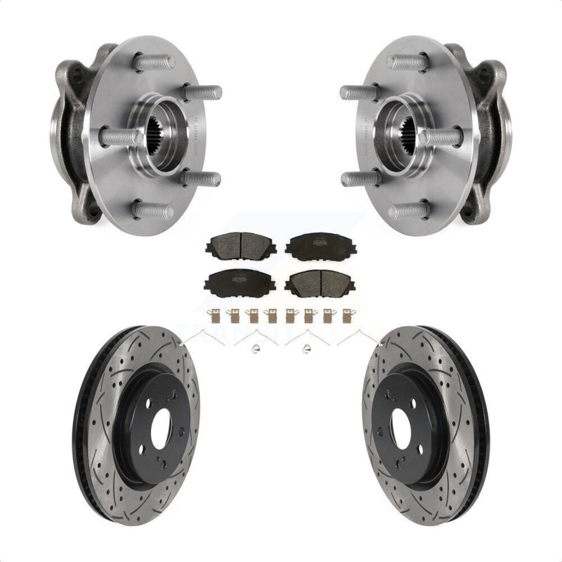 Transit Auto KBB-123790 Wheel Bearing and Hub Assembly for 2018-2024 Toyota Camry, Lexus ES250, Toyota Avalon - Front product image