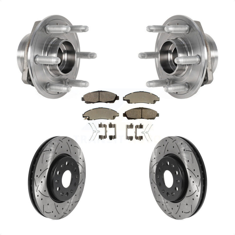 Transit Auto KBB-123791 Wheel Bearing and Hub Assembly for 2017-2020 Chevrolet Traverse, Chevrolet Blazer, Buick Enclave & more - Front product image