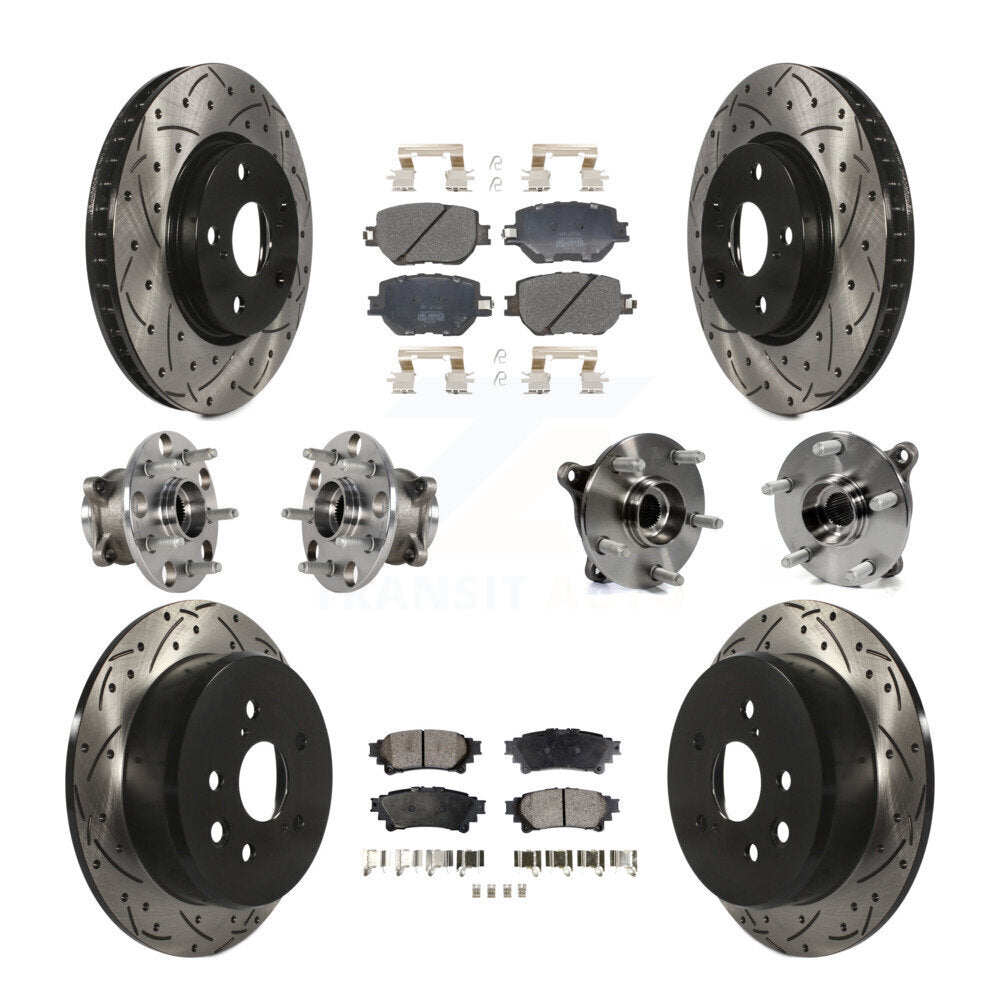 Transit Auto KBB-123800 Wheel Bearing and Hub Assembly for 2014-2015 Lexus IS250 - Front and Rear product image