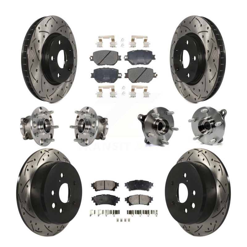 Transit Auto KBB-123800 Wheel Bearing and Hub Assembly for 2014-2015 Lexus IS250 - Front and Rear product image
