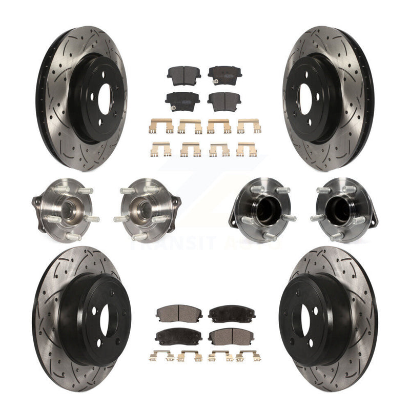 Transit Auto KBB-123802 Wheel Bearing and Hub Assembly for 2015-2018 Dodge Charger - Front and Rear product image
