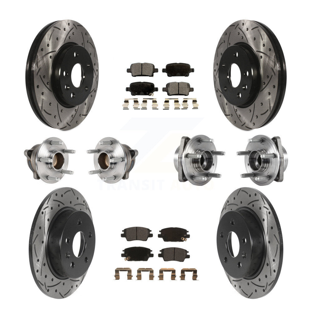 Transit Auto KBB-123803 Wheel Bearing and Hub Assembly for 2016-2019 Chevrolet Bolt EV, Chevrolet Cruze, Chevrolet Volt - Front and Rear product image